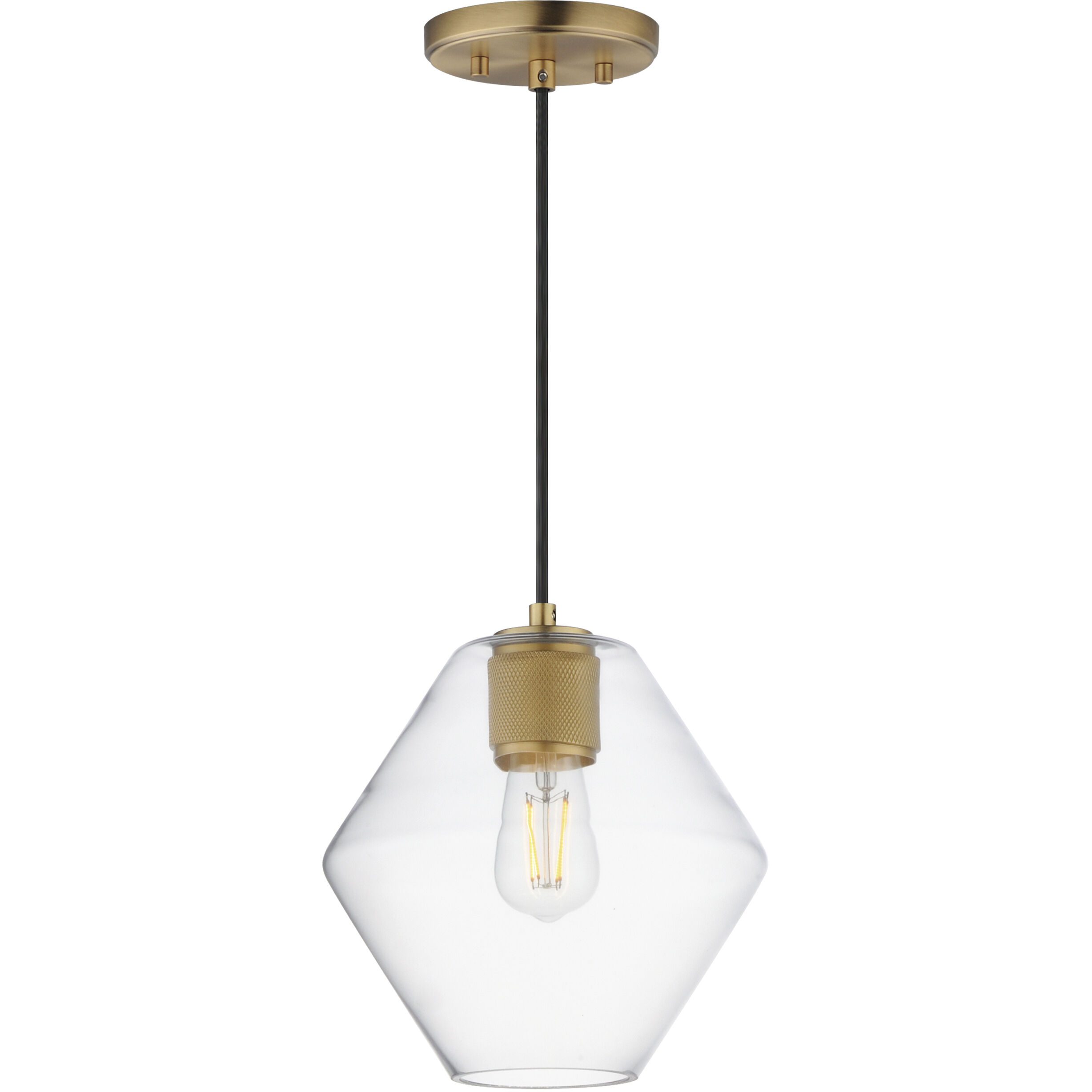 Geode 1 Light 9.50 inch Pendant