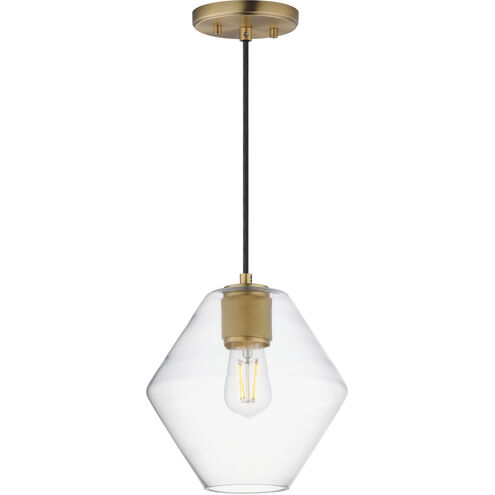 Geode 1 Light 9.50 inch Pendant