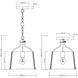 Bellmore 1 Light 11 inch Satin Nickel Semi-Flush Mount Ceiling Light
