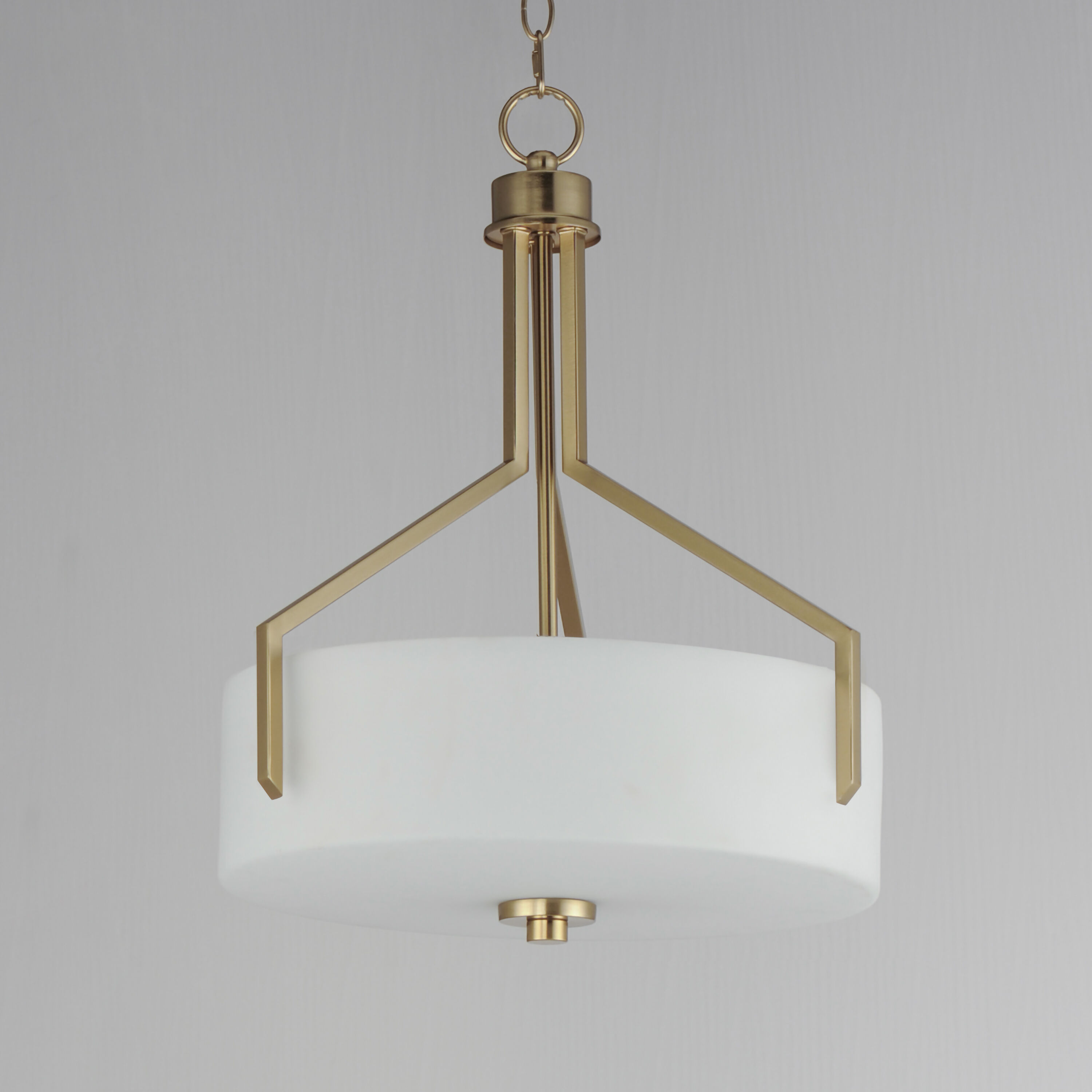 Brass entry light top