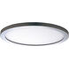Wafer LED 9 inch Satin Nickel Flush Mount Ceiling Light