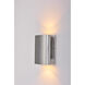 Lightray LED 7 inch Brushed Aluminum Outdoor Wall Mount