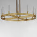 Ovation LED 31.5 inch Gold Chandelier Ceiling Light