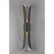Scroll LED 30 inch Architectural Bronze Outdoor Wall Mount