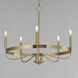 Frankie 5 Light 26 inch Heritage Single-Tier Chandelier Ceiling Light