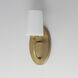 Durham 1 Light 5.75 inch Natural Aged Brass Wall Sconce Wall Light