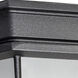 Crown Hill LED 11.5 inch Black Outdoor Flush Mount