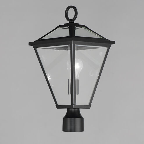 Prism 1 Light 19 inch Black Outdoor Post Lantern, Post Lantern