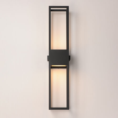 Strand VX LED 31.25 inch Black Outdoor Wall Mount