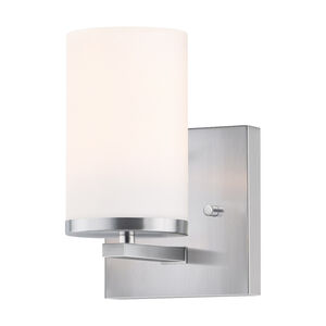 Lateral 1 Light 5 inch Satin Nickel Wall Sconce Wall Light