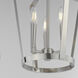 Arden 3 Light 12 inch Satin Nickel Entry Foyer Pendant Ceiling Light