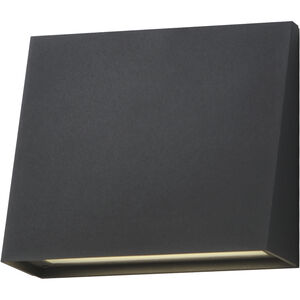 Pathfinder LED 8 inch Black Outdoor Wall Mount