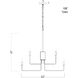 Abner 9 Light 32 inch Black Chandelier Ceiling Light