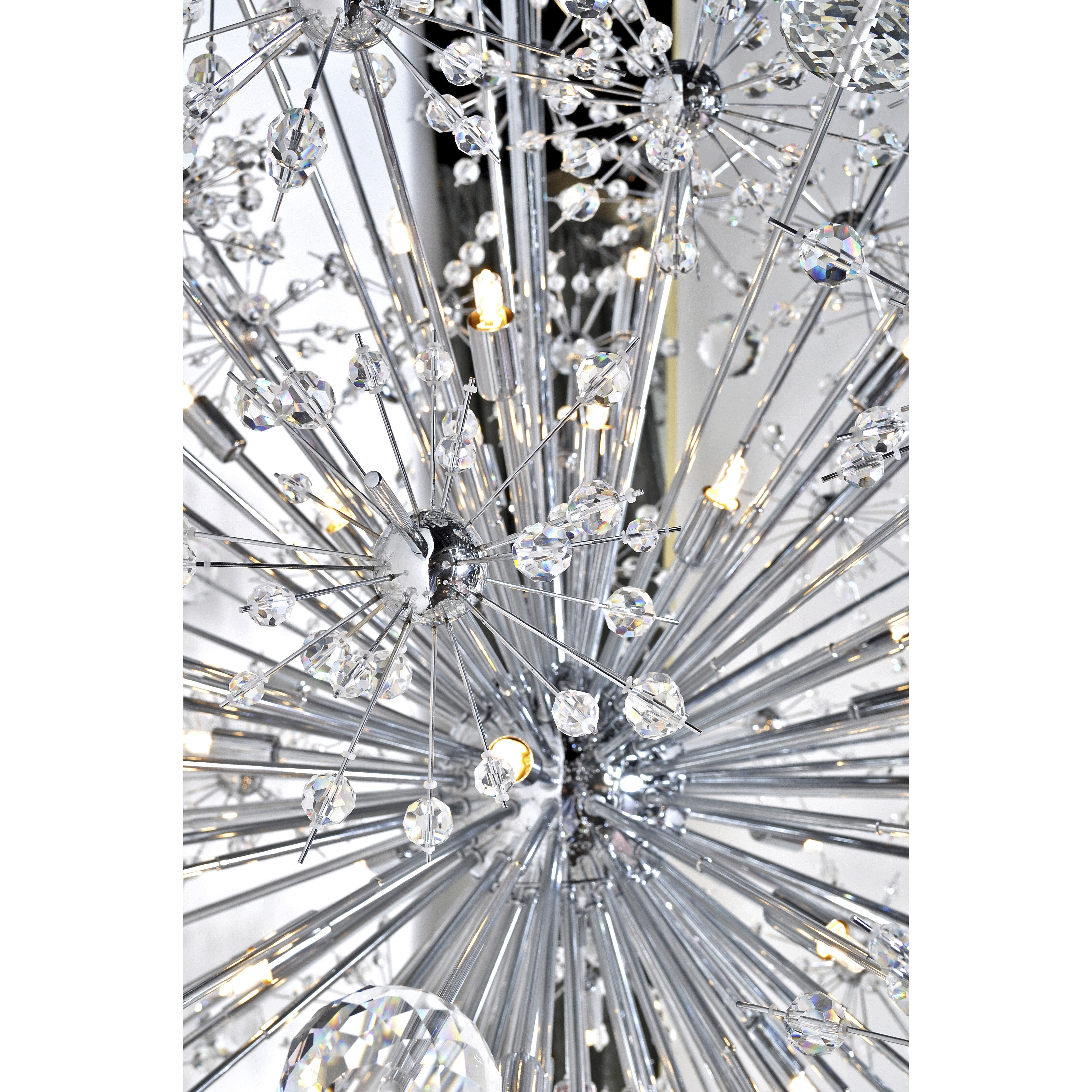 Starfire 11 Light 22 inch Polished Chrome Chandelier Ceiling Light