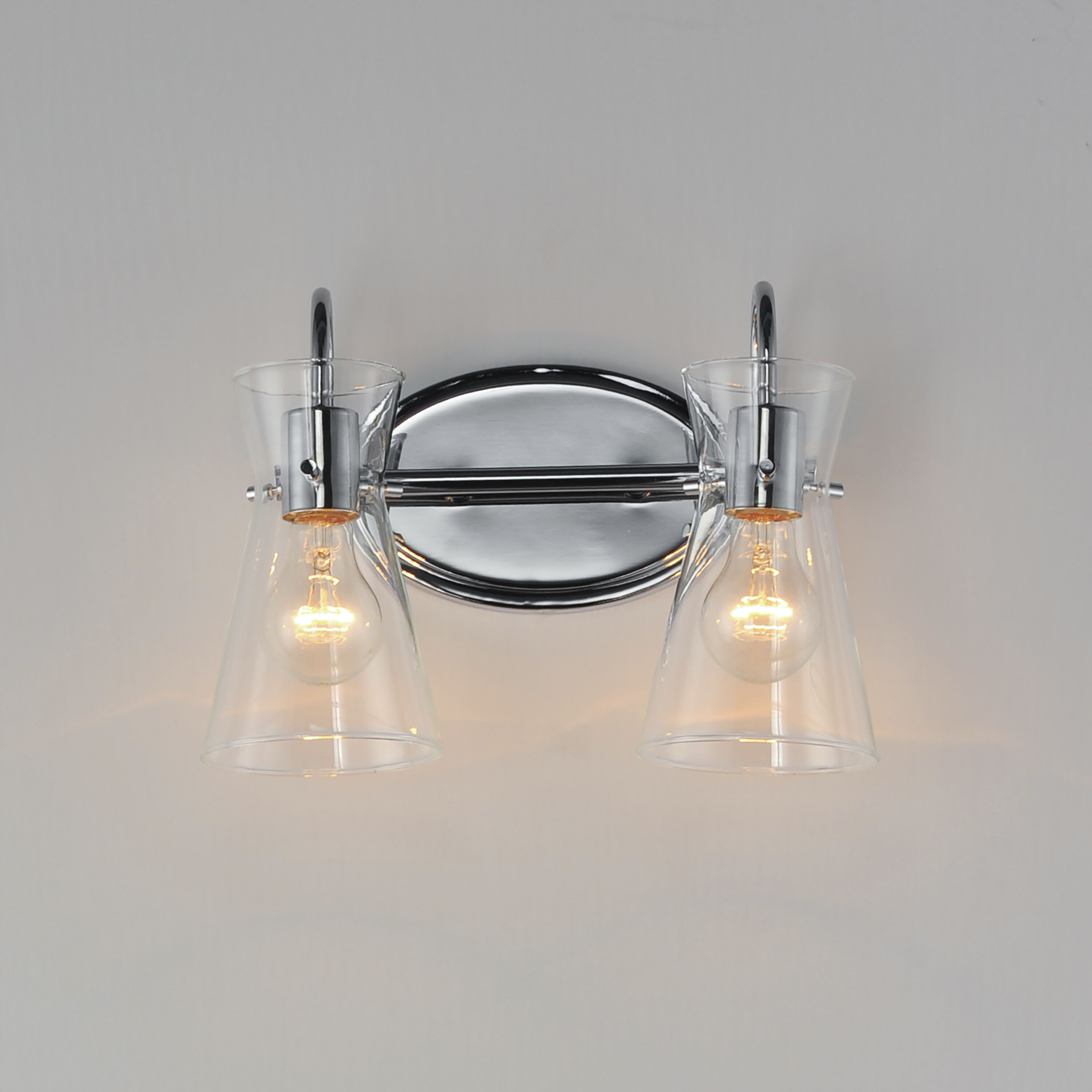 Ava 2 Light 13.5 inch Polished Chrome Bath Vanity Light Wall Light