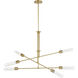 Equilibrium 6 Light 51.75 inch Pendant