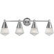 Hargreaves 4 Light 33.25 inch Bathroom Vanity Light