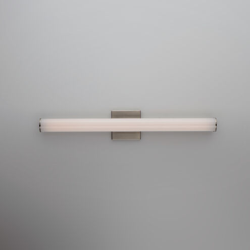 Rail LED 24 inch Satin Nickel Bath Vanity Wall Light