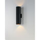 Outpost 2 Light 22 inch Black Outdoor Wall Mount