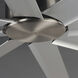 Condor 84 inch Brushed Aluminum Indoor Ceiling Fan