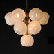 Neve 10 Light 27.5 inch Natural Aged Brass Multi-Light Pendant Ceiling Light