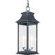 Vicksburg 2 Light 6.75 inch Black Outdoor Hanging Lantern