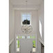 Orbit 9 Light 30 inch Anthracite and Polished Nickel Single Pendant Ceiling Light