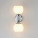 Neve 2 Light 6 inch Polished Chrome Wall Sconce Wall Light