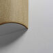Prime Wall Sconce Wall Light in Gray Felt
