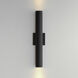Calibro LED 19.75 inch Black Outdoor Wall Mount