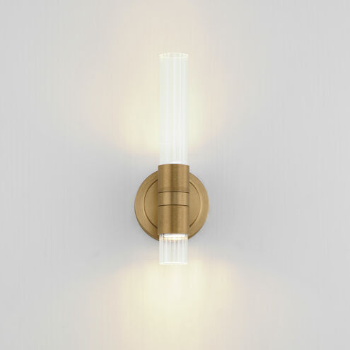 Ovation LED 4 inch Gold Wall Sconce Wall Light