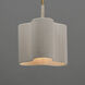 Corsica 1 Light 12.5 inch Natural Aged Brass Single Pendant Ceiling Light