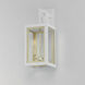 Neoclass 2 Light 18 inch White/Gold Outdoor Wall Mount