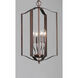 Provident 4 Light 15 inch Oil Rubbed Bronze Single Pendant Ceiling Light