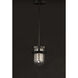 Breakwater 1 Light 7 inch Black Semi-Flush Mount Ceiling Light