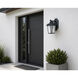 Radcliffe 1 Light 11.25 inch Black Oxide Outdoor Wall Mount
