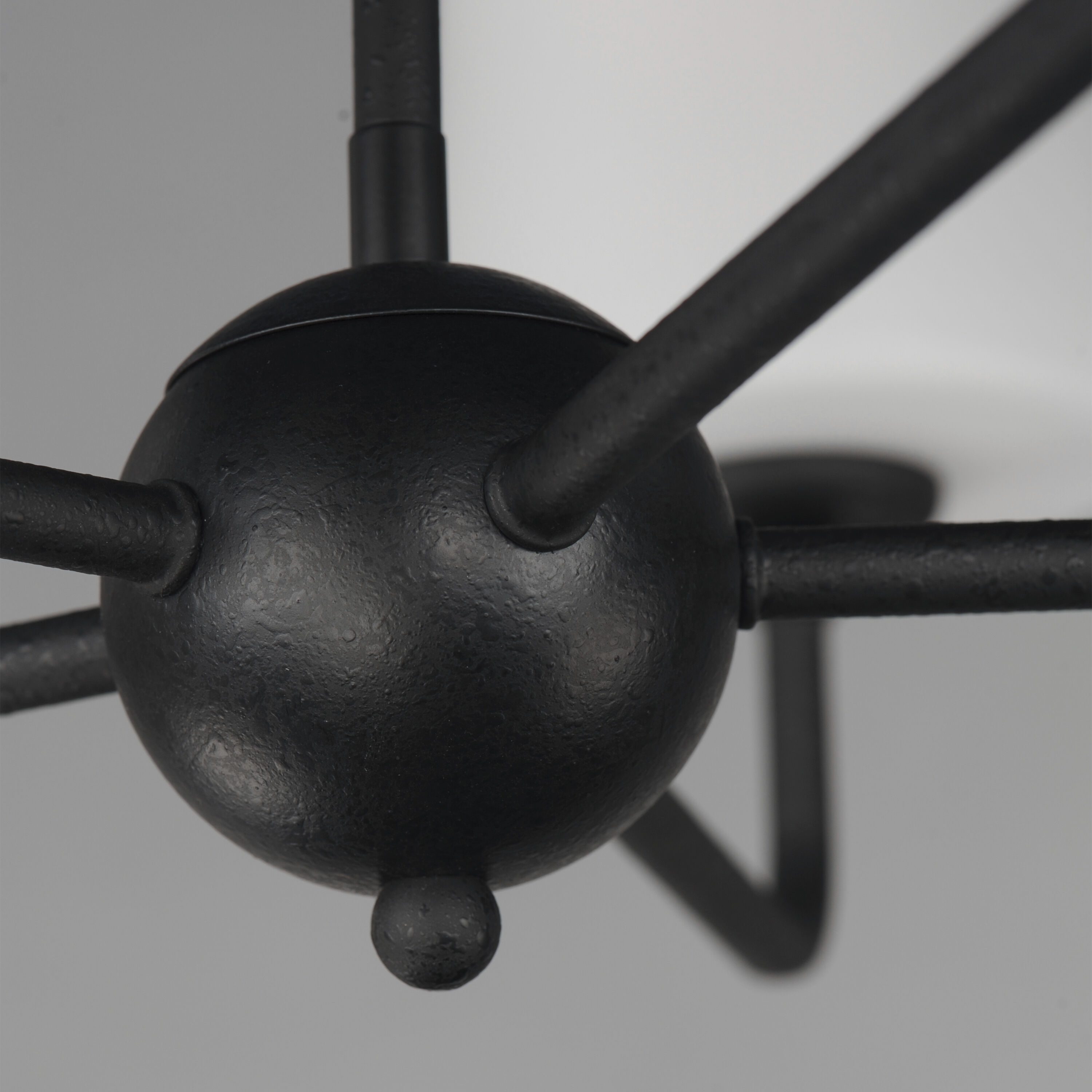 Bristol 5 Light 26.5 inch Anthracite Single-Tier Chandelier Ceiling Light