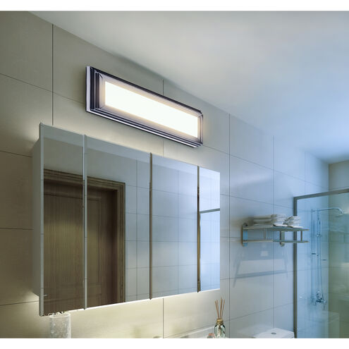 Picazzo LED LED 30 inch Polished Chrome Vanity Light Wall Light
