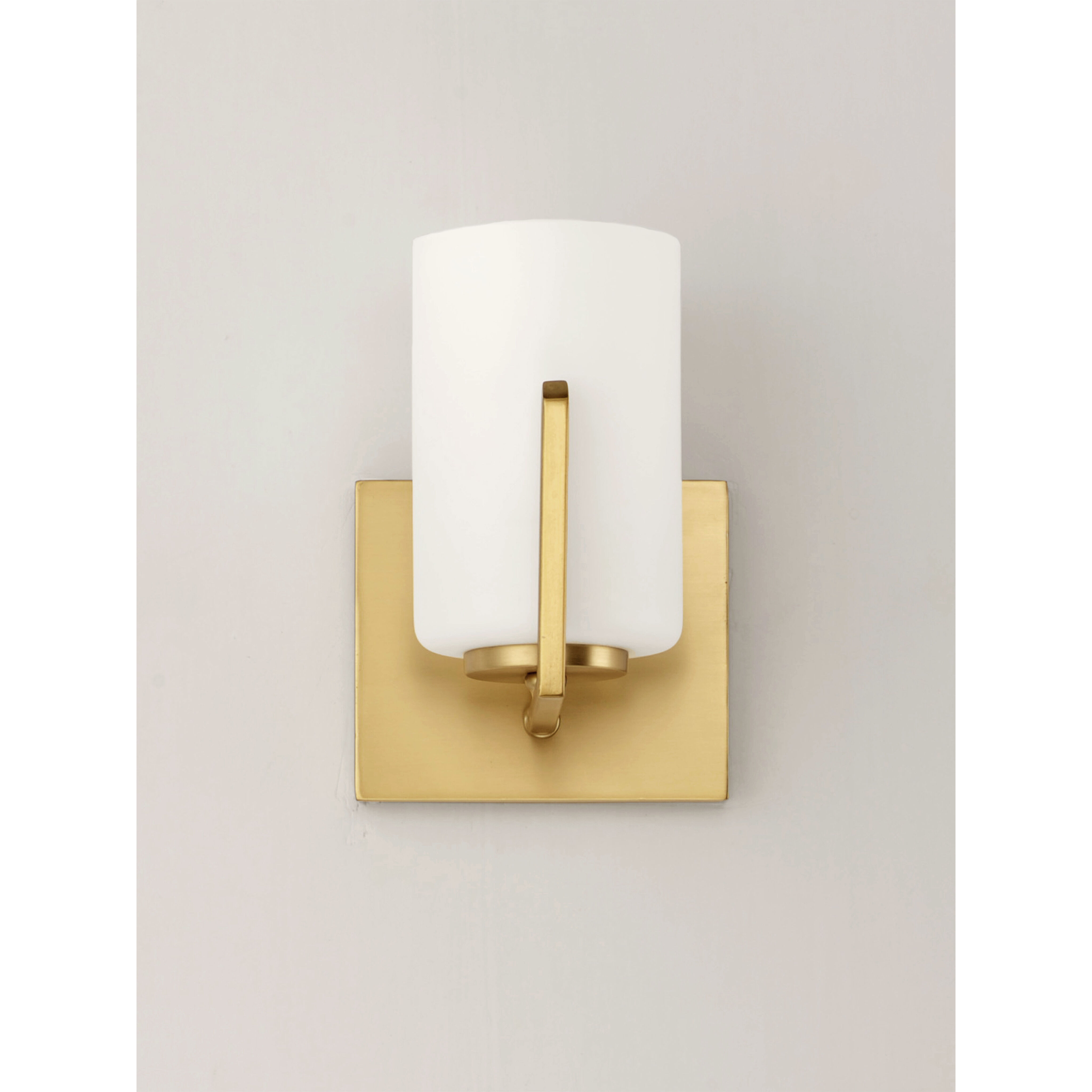 Dart 1 Light 5.5 inch Satin Brass Wall Sconce Wall Light