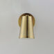 Helsinki 1 Light 5.75 inch Natural Aged Brass Wall Sconce Wall Light