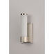 Optic LED 4.75 inch Satin Nickel Bath Vanity Wall Light