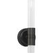 Ovation LED 4.25 inch Black Wall Sconce Wall Light