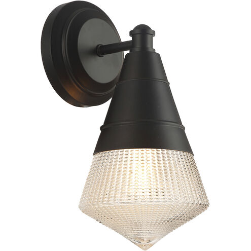 Hargreaves 1 Light 6 inch Black Wall Sconce Wall Light