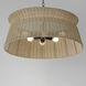 Tulum 6 Light 28.75 inch Dark Bronze Chandelier Ceiling Light