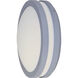 Zenith EE 2 Light 14.5 inch Platinum Outdoor Wall Mount
