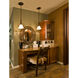 Oak Harbor 1 Light 6 inch Rustic Burnished Mini Pendant Ceiling Light