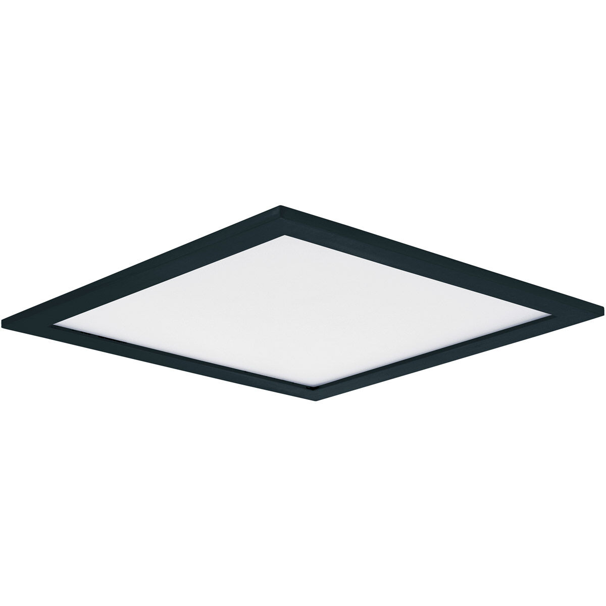 Wafer LED 9 inch Black Flush Mount Ceiling Light