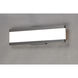 Visor LED 18 inch Black Bath Vanity Wall Light