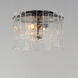 Warren 2 Light 14.5 inch Dark Bronze Flush Mount Ceiling Light
