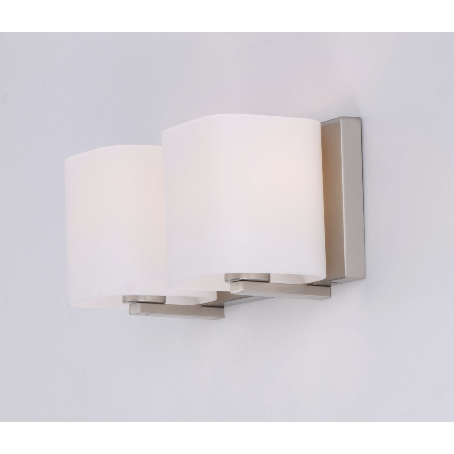 Wrap 2 Light 13 inch Satin Nickel Bath Vanity Wall Light